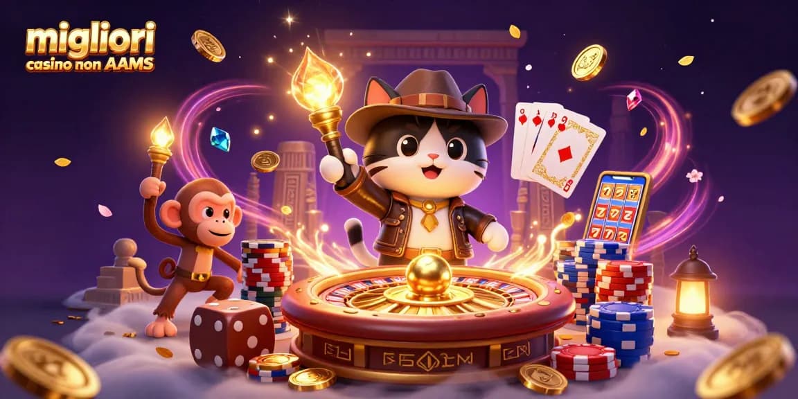 Fai girare i rulli nei migliori casino non AAMS e scopri tesori e premi entusiasmanti!