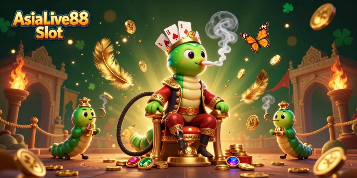 Engage in thrilling gameplay with AsiaLive88 Slot featuring vibrant characters and dynamic casino elements.