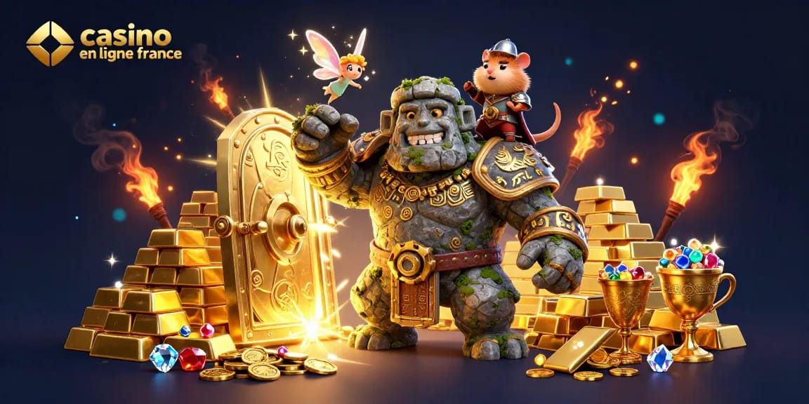 Jouez à des jeux sur casino en ligne france avec des personnages fantastiques et des trésors étincelants.