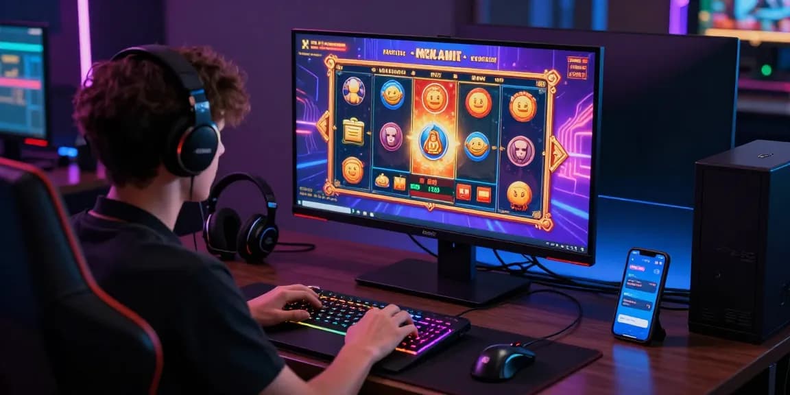 Pengalaman bermain Pasar 88 dengan gamer menggunakan laptop dan aksesori gaming