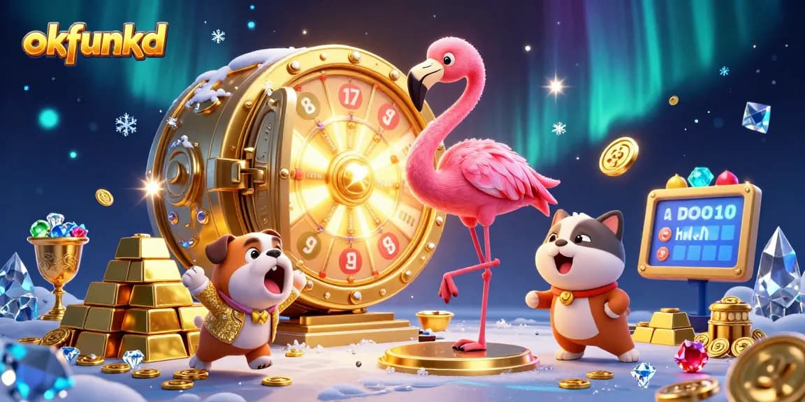 Experience thrill and excitement at okfunkd with winning spins and jackpot treasures!