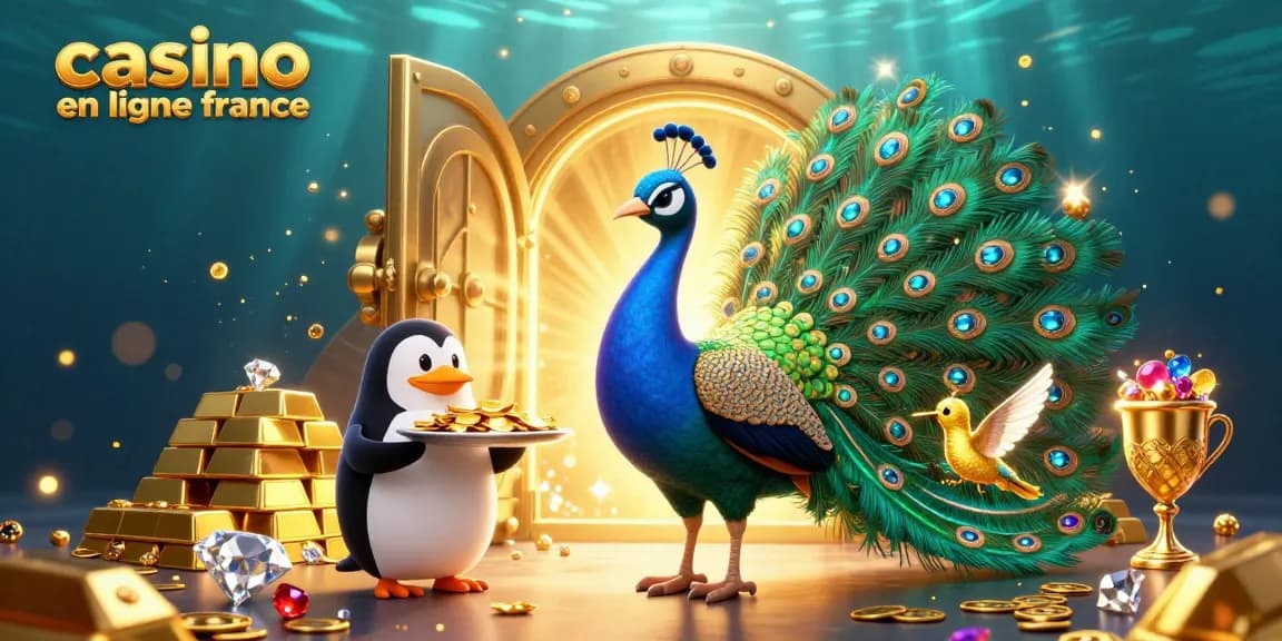 Profitez des jeux de casino en ligne France avec des personnages lumineux et des trésors étincelants.