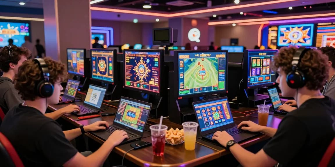Pengalaman gaming BATIK88 GACOR yang seru dengan pemain beragam menikmati slot online di lingkungan kasino digital.