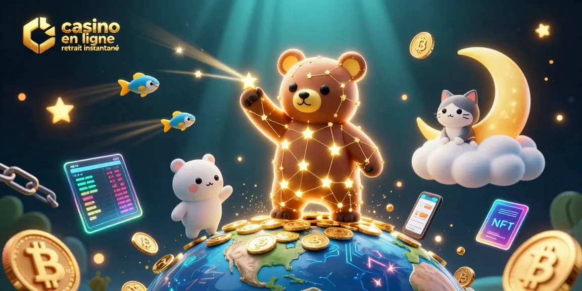 Profitez des retraits instantanés dans un casino en ligne avec cette illustration captivante.
