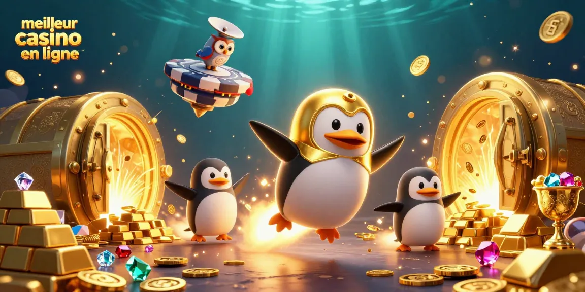 Gagnez avec le meilleur casino en ligne grâce à une illustration colorée et dynamique de personnages animés.