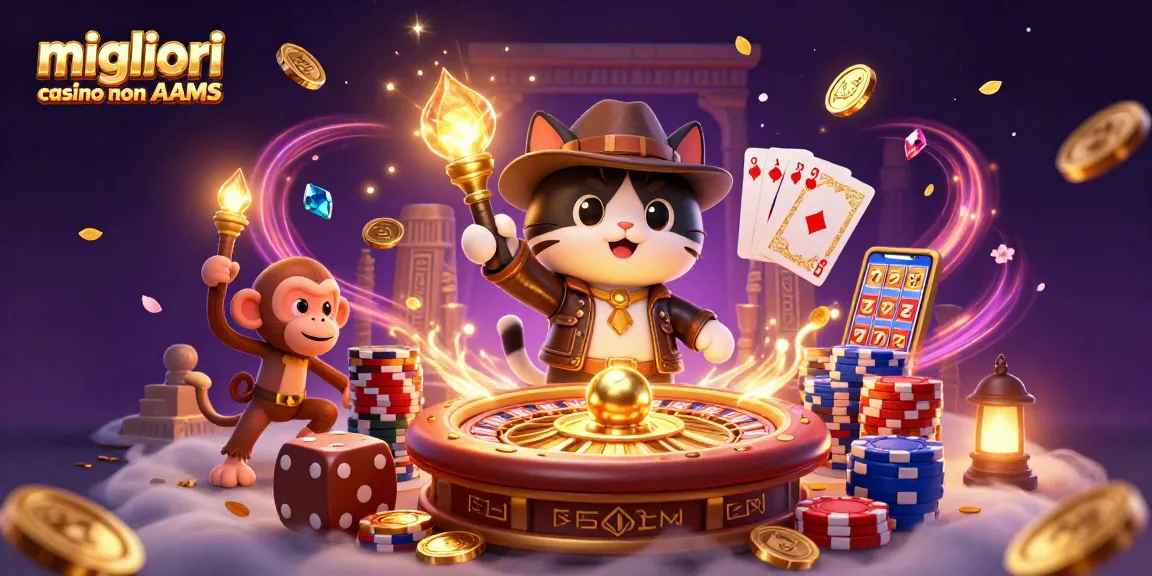 Fai girare i rulli nei migliori casino non AAMS e scopri tesori e premi entusiasmanti!