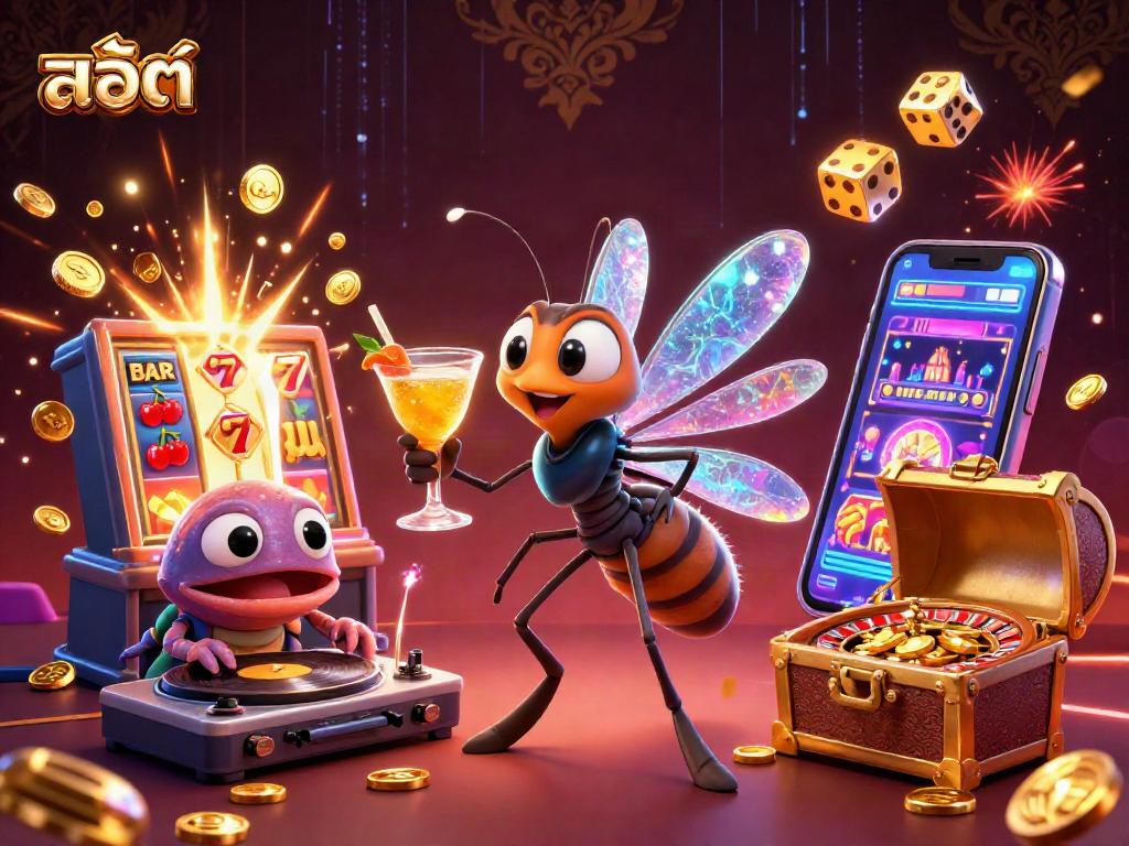 Experience thrilling สล็อต excitement with unique casino characters and dynamic game elements.