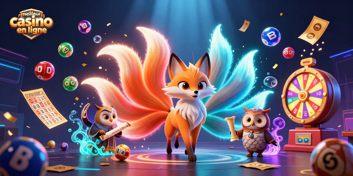 Visualisez le meilleur casino en ligne avec un envoûtant esprit de renard à neuf queues et une sage chouette.