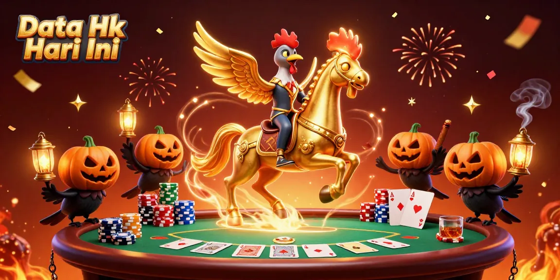 Engage with Data Hk Hari Ini through this captivating 3D illustration of vibrant casino action.