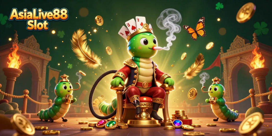 Engage in thrilling gameplay with AsiaLive88 Slot featuring vibrant characters and dynamic casino elements.