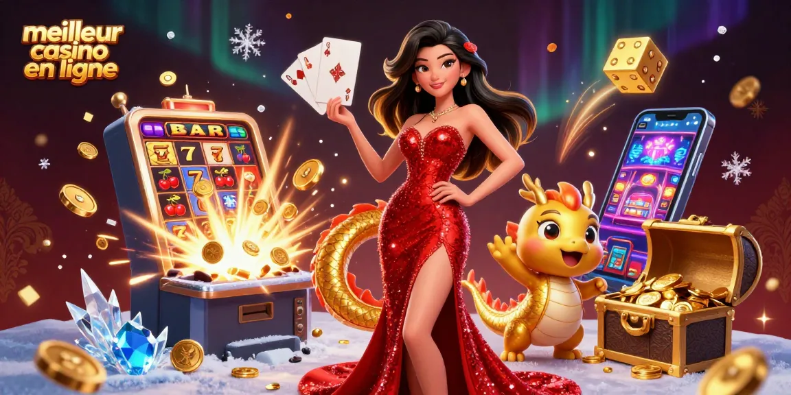 Interagissez avec le meilleur casino en ligne à travers des éléments et personnages de casino 3D vibrants.