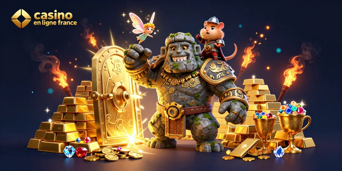 Jouez à des jeux sur casino en ligne france avec des personnages fantastiques et des trésors étincelants.