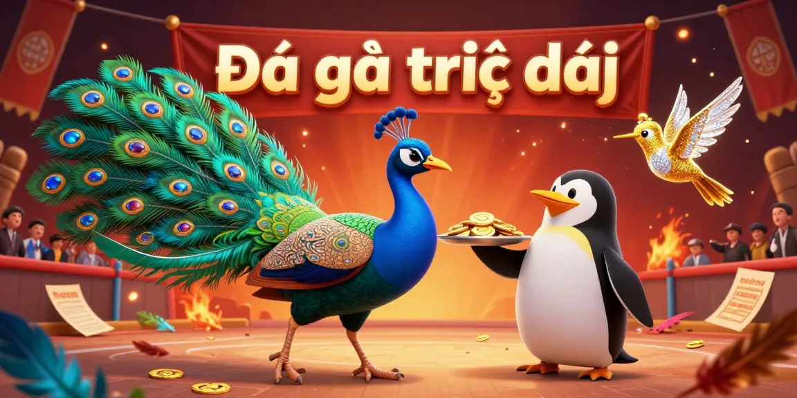 Experience Đá gà trực tiếp with vibrant cockfighting action and dynamic betting elements in an engaging arena.