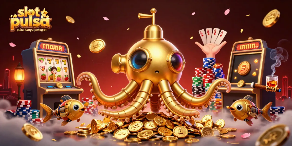 Saksikan keseruan slot deposit pulsa tanpa potongan dengan mesin slot dan koin emas yang melimpah.