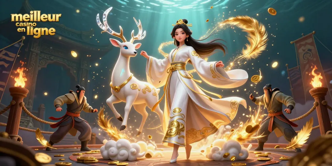 Découvrez le monde enchanteur du meilleur casino en ligne avec des personnages vibrants et des éléments de jeu dynamiques.