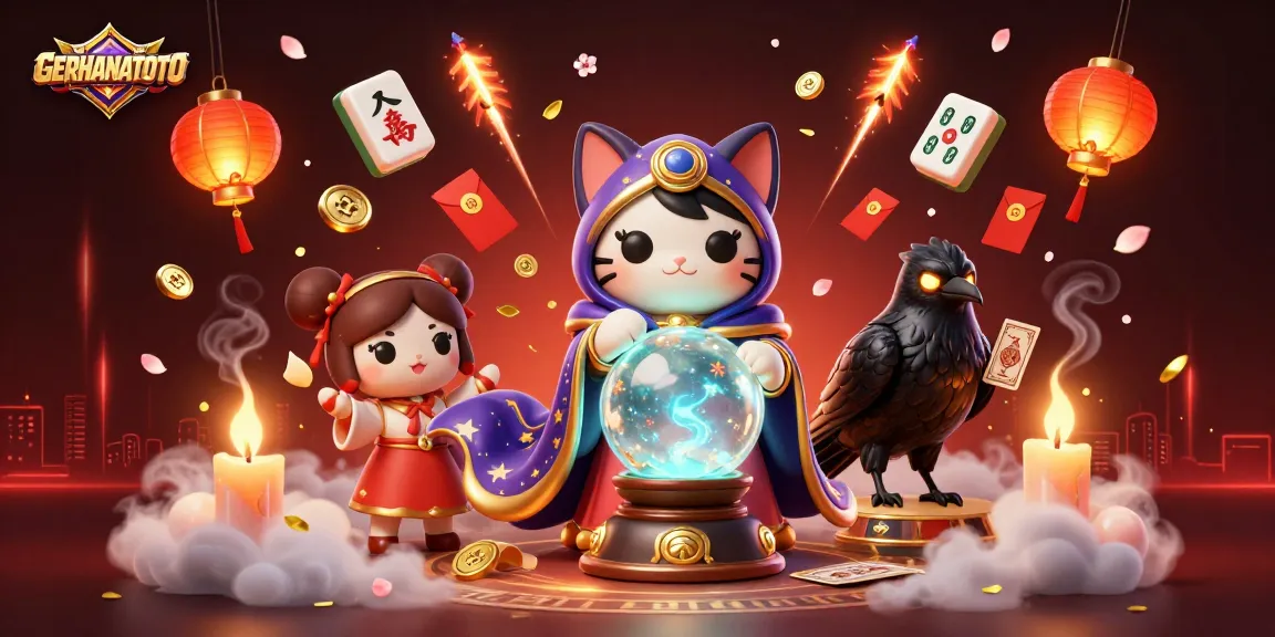 GERHANATOTO memberikan pengalaman taruhan menakjubkan dengan cat mistik dan elemen magis.